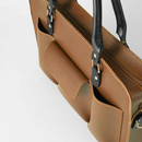 Zivara Fizzy Laptop Brown Bag