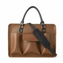 Zivara Fizzy Laptop Brown Bag