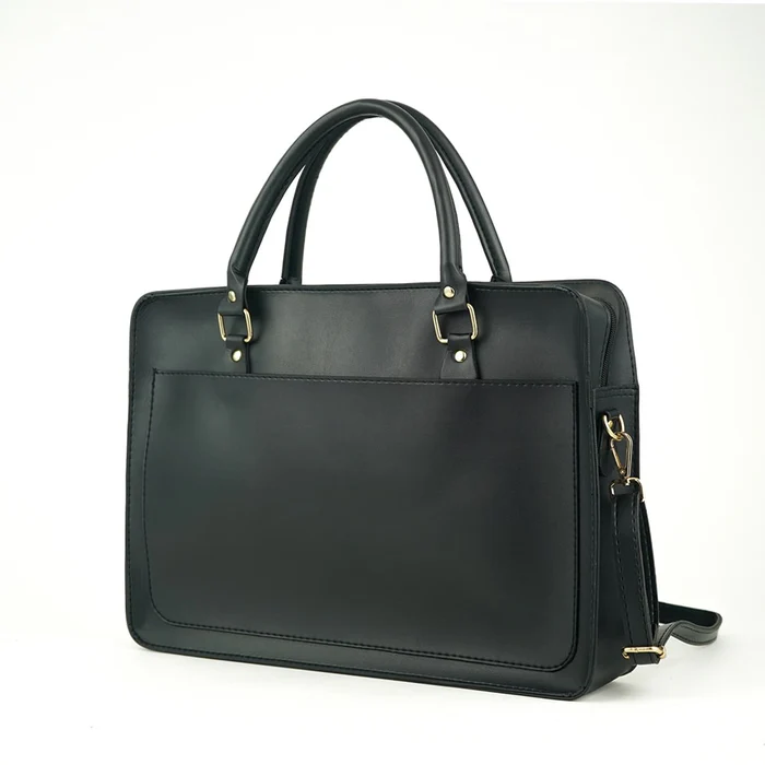 Zivara Multi Pockets Black Laptop Bag